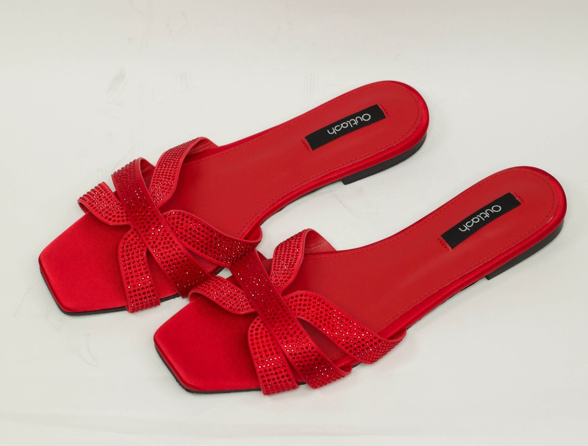 Glint Slides in Red - Outlash brand
