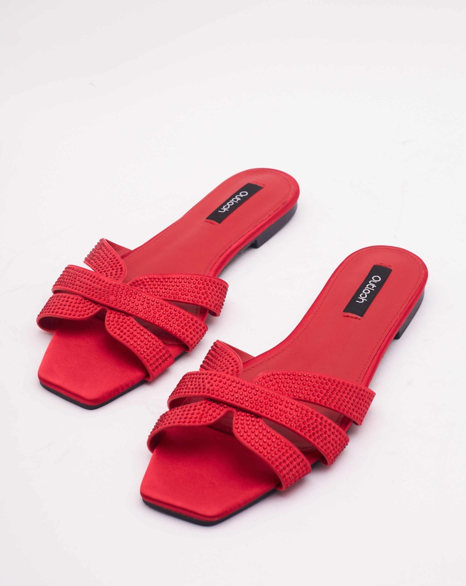 Glint Slides in Red - Outlash brand